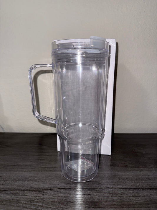 40 oz snow globe tumbler